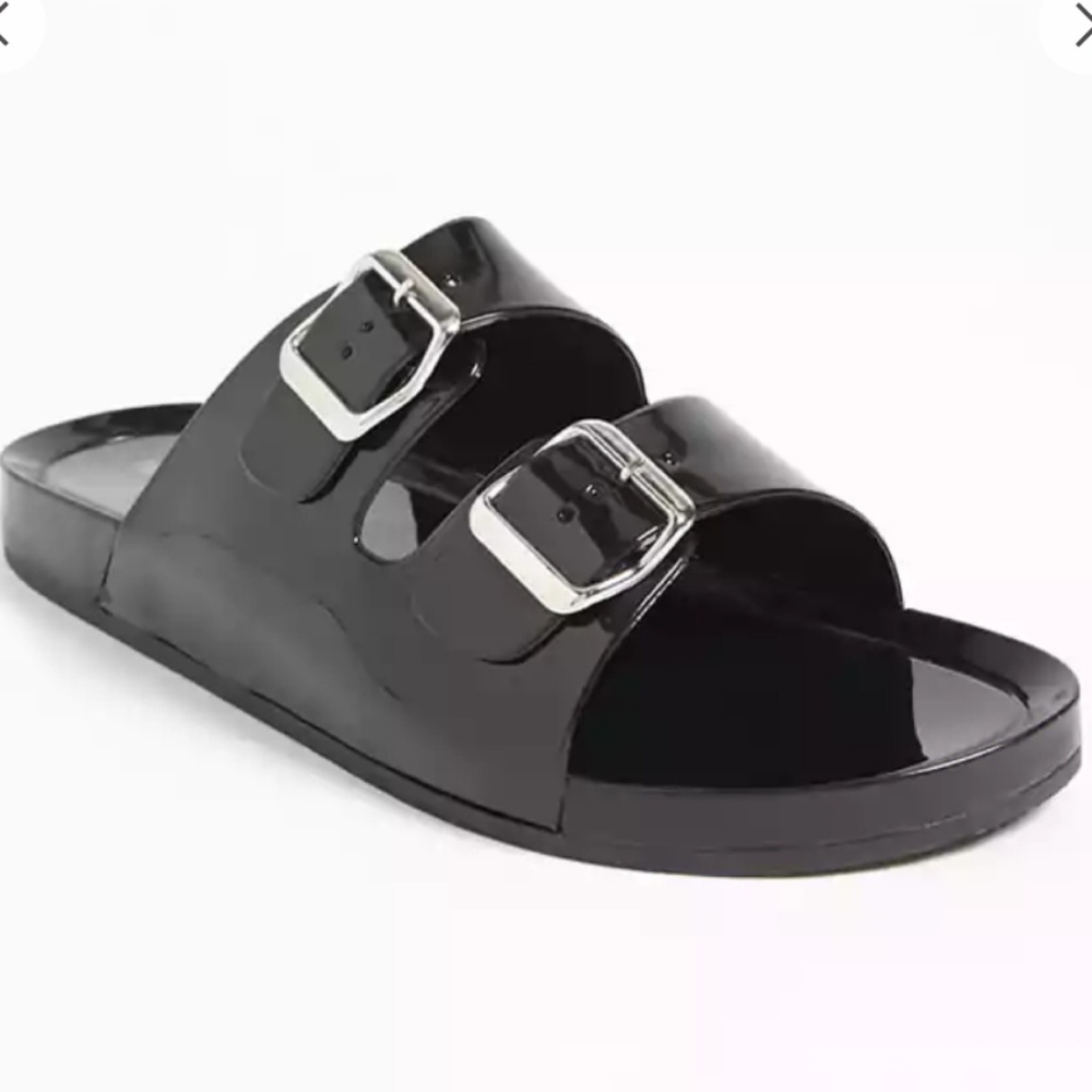 Double Strap Jelly Slides
